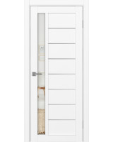 Турин_554АПП.21 молдинг алюм.хром ЭКО-шпон Белый снежный