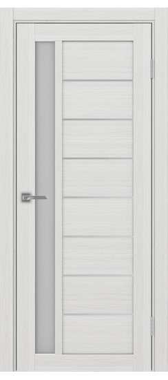 Турин_554АПП.21 молдинг алюм.хром.60  Ясень серебристый (заполнение: Мателюкс)