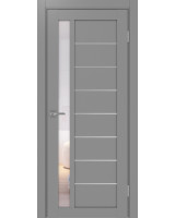 Турин_554АПП.21 молдинг алюм.хром ЭКО-шпон Серый