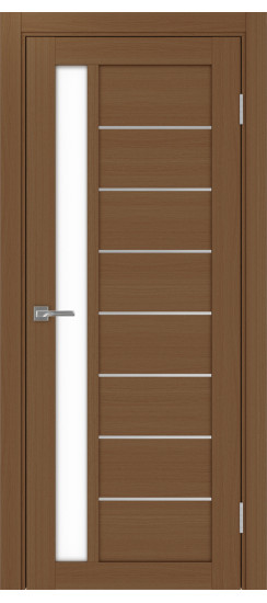 Турин_554АПП.21 молдинг алюм.хром.60  Орех NL (стекло: LACбелый)