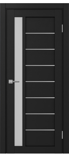 Турин_554АПП.21 молдинг алюм.хром.60  Антрацит (заполнение: Мателюкс)