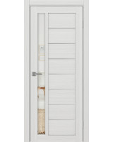 Турин_554АПП.21 молдинг алюм.хром ЭКО-шпон Ясень серебристый