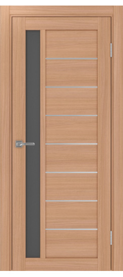 Турин_554АПП.21 молдинг алюм.хром.60  Ясень тёмный (заполнение: Графит матовое)