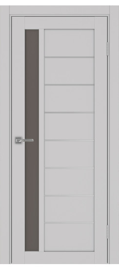 Турин_554АПП.21 молдинг алюм.хром.60  Пепельный (заполнение: Бронза матовое)