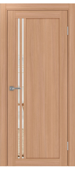 Турин_555.21.45  Ясень тёмный (стекло: Зеркало/Зеркало)