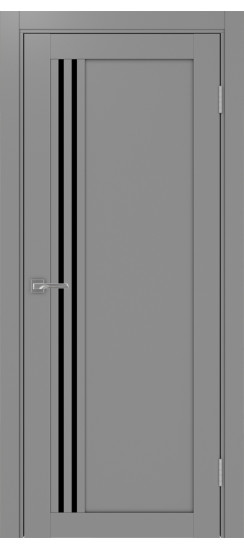 Турин_555.21.45  Серый (стекло: LACчерный)