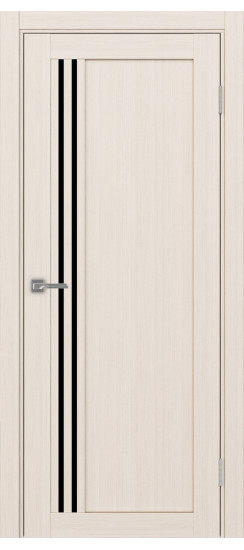 Турин_555.21.45  Ясень перламутровый (стекло: LACчерный)