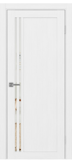 Турин_556.21.40  Белый лёд (стекло: Зеркало/Зеркало)