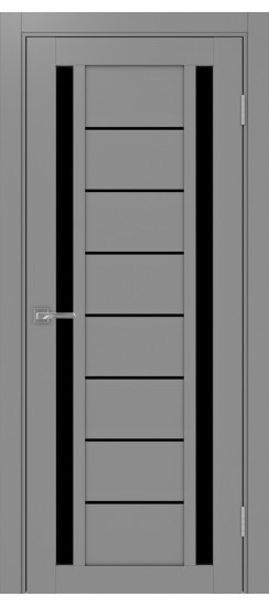 Турин_558.212.60  Серый (стекло: LACчерный)