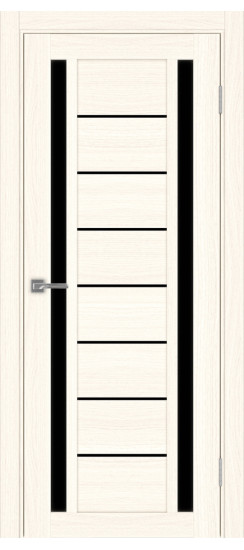 Турин_558.212.60  Ясень светлый (стекло: LACчерный)