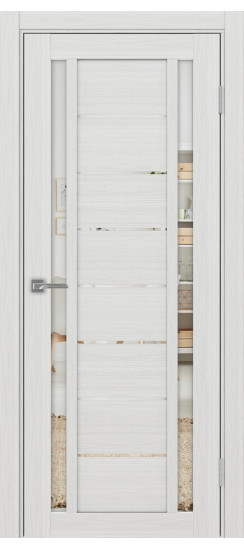 Турин_558.212.60  Ясень серебристый (стекло: Зеркало)