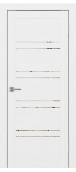 Турин_560.12.35  Белый лёд (стекло: Зеркало)