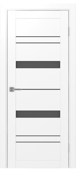 Турин_562.12.30  Белый снежный (заполнение: Графит матовое)