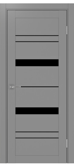 Турин_562.12.30  Серый (стекло: LACчерный)