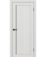 Турин_565АПП.11 молдинг алюм.чёрн. ЭКО-шпон Ясень серебристый