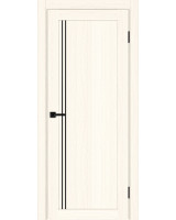 Турин_566АПП.111 молдинг алюм.чёрн. ЭКО-шпон Ясень светлый