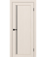 Турин_566АПП.111 молдинг алюм.чёрн. ЭКО-шпон Ясень перламутровый