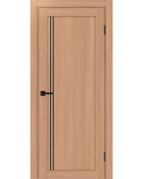 Турин_566АПП.111 молдинг алюм.чёрн. ЭКО-шпон Ясень тёмный