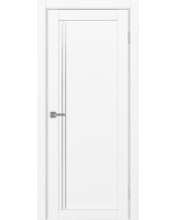 Турин_566АПП.111 молдинг алюм.хром ЭКО-шпон Белый снежный