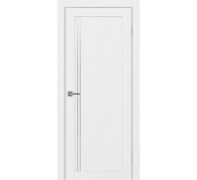 Турин_566АПП.111 молдинг алюм.хром ЭКО-шпон Белый лёд