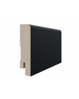 Плинтус 70*16*2070мм.  Антрацит