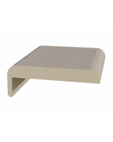 Наличник плоский телескоп. 75*10*2440мм.  Ясень перламутровый FL