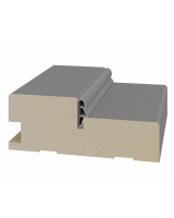 Стойка коробки с уплотнителем 80*30*2070мм.  Серый