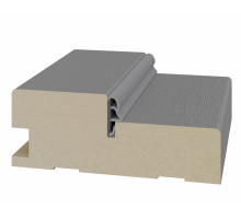 Стойка коробки с уплотнителем 80*30*2070мм.  Серый