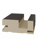 Перекладина для "дверь-книжка" 80*32*2070мм.  Венге FL