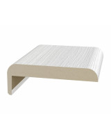 Наличник плоский телескоп. 75*10*2440мм.  Ясень серебристый FL