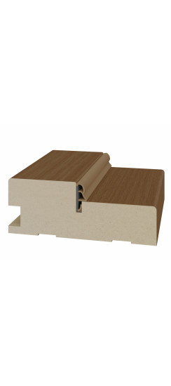 Стойка коробки с уплотнителем 80*30*2070мм.  Орех NL