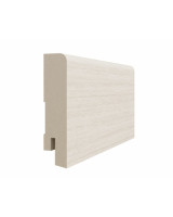 Плинтус 70*16*2070мм.  Ясень светлый