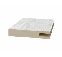 Добор телескоп. 1 паз 60*10*2070мм.  Ясень серебристый FL