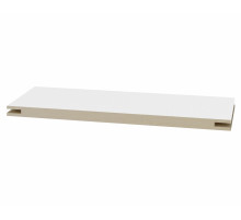 Добор телескоп. 220*10*2400мм.  Белый снежный