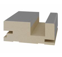 Перекладина для "дверь-книжка" 80*32*2070мм.  Серый