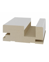 Перекладина для "дверь-книжка" 80*32*2070мм.  Пепельный