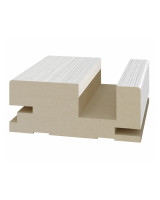 Перекладина для "дверь-книжка" 80*32*2070мм.  Ясень серебристый FL