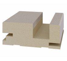 Перекладина для "дверь-книжка" 80*32*2070мм.  Мокко