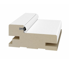 Стойка коробки телескоп. 65*30*2400мм.  Белый снежный