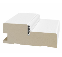 Стойка коробки с уплотнителем 80*30*2070мм.  Белый снежный