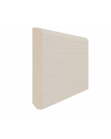 Плинтус 75*10*2070мм.  Ясень перламутровый FL