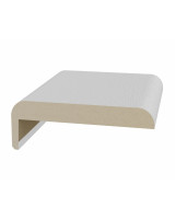 Наличник плоский телескоп. 75*10*2780мм.  Пепельный