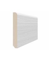 Плинтус 75*10*2070мм.  Ясень серебристый FL