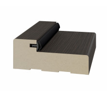 Стойка порога с уплотнителем 65*26*2070мм.  Венге FL