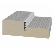 Стойка порога с уплотнителем 80*26*2070мм.  Дуб серый FL