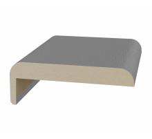 Наличник плоский телескоп. 75*10*2440мм.  Серый