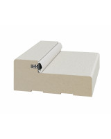 Стойка порога с уплотнителем 65*26*2070мм.  Бежевый