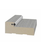 Стойка порога с уплотнителем 65*26*2070мм.  Дуб серый FL