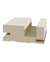 Перекладина для "дверь-книжка" 80*32*2070мм.  Ясень светлый