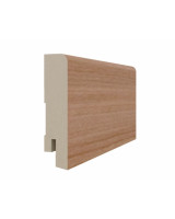 Плинтус 70*16*2070мм.  Ясень тёмный